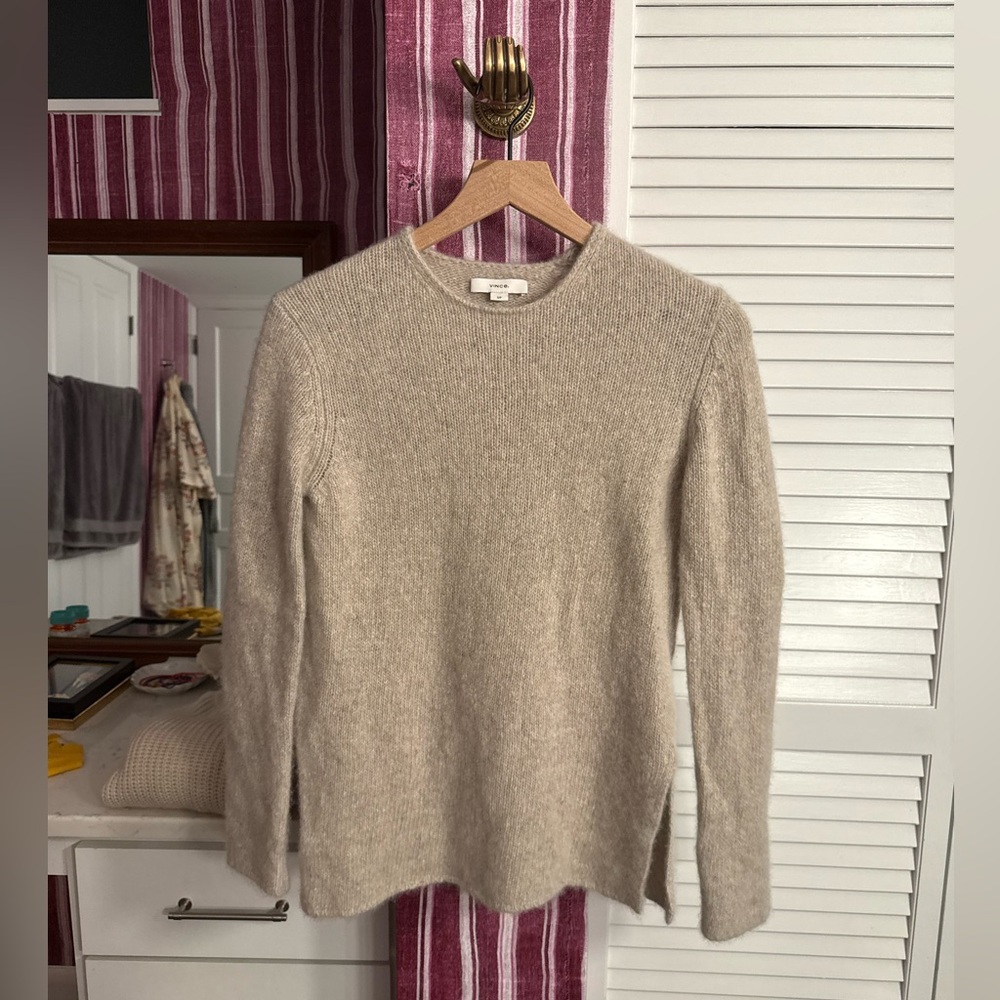 Vince Taupe Knit sweater